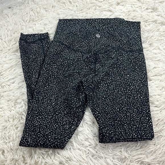 Lululemon Align Pant II 25" Night View White Black - Picture 3 of 5